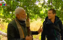 Hé lộ trải nghiệm thú vị của Thủ tướng Ấn Độ trong chương trình truyền hình mạo hiểm Man vs. Wild