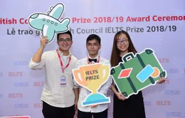 Ba thí sinh Việt Nam xuất sắc nhận Học bổng IELTS Prize