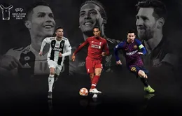 Van Dijk, Messi và Ronaldo có tên trong đề cử Cầu thủ xuất sắc nhất năm của UEFA