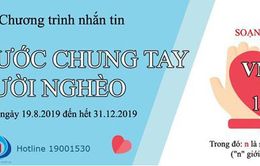 Nhắn tin tới 1408 - đóng góp thiết thực vì người nghèo