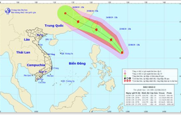 Bão Bailu đang hoạt động gần Biển Đông