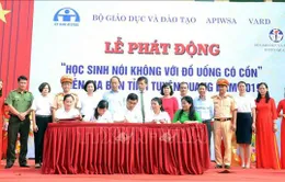 Phát động chương trình 'Học sinh nói không với đồ uống có cồn'