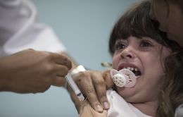 Hơn 1,4 triệu trẻ em Brazil chưa được tiêm phòng sởi