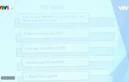 Ứng dụng công nghệ DHA tinh khiết