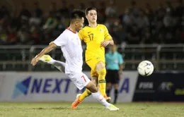 Bảng B giải U18 Đông Nam Á 2019: U18 Việt Nam thất thủ 1-4 trước U18 Australia