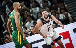 Đội tuyển Mỹ toàn thắng sau giai đoạn 2 vòng bảng FIBA World Cup 2019