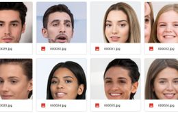100.000 bức ảnh mặt người do AI tạo ra sẽ được đăng tải miễn phí