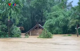 Mưa lũ gây ngập hàng ngàn nhà dân, nhiều tuyến quốc lộ sạt lở