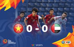 VIDEO Highlights: U23 Việt Nam 0-0 U23 UAE (Bảng D VCK U23 châu Á 2020)