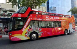 Khai trương tuyến xe bus du lịch mui trần tham quan TP.HCM