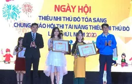 Mẫu nhí tỏa sáng tại hội thi Tài năng thiếu nhi Thủ đô