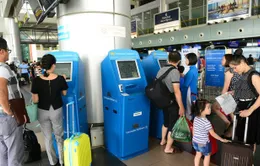 Tăng máy check-in tự động ở sân bay Tân Sơn Nhất