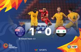 VIDEO Highlights: U23 Australia 1-0 U23 Syria (Tứ kết VCK U23 châu Á 2020)