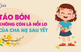 Táo bón không còn là nỗi lo của cha mẹ sau Tết