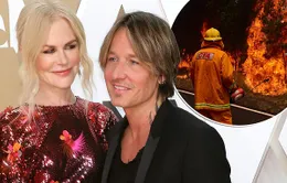 Vợ chồng Nicole Kidman quyên góp 500.000 USD khắc phục hậu quả cháy rừng