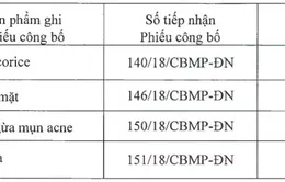 Thu hồi toàn quốc 4 sản phẩm mỹ phẩm không đạt chất lượng