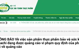 Nhiều website quảng cáo thổi phồng công dụng của sản phẩm Hatachi