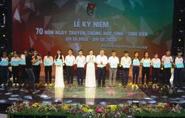 Kỷ niệm 70 năm ngày truyền thống học sinh, sinh viên