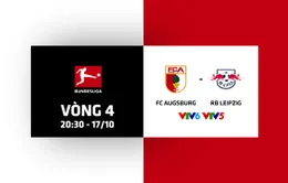 Augsburg vs RB Leipzig: Hấp dẫn cuộc đua ngôi đầu (20h30 hôm nay trên kênh VTV5 và VTV6)