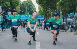 MC Mai Ngọc chạy thi cùng Xuân Nghị, Thanh Sơn