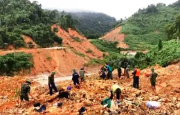 Vụ sạt lở Thủy điện Rào Trăng 3: Tranh thủ thời điểm thuận lợi để tìm kiếm nạn nhân