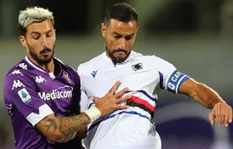 Fiorentina 1-2 Sampdoria: 3 điểm đầu tiên cho đội khách (Vòng 3 Serie A 2020/21)