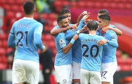 Sheffield United 0-1 Manchester City: Kyle Walker lập siêu phẩm, Man City thắng tối thiểu Sheffield