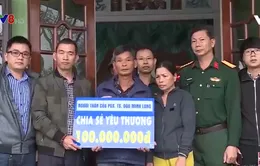 Trao hỗ trợ các gia đình liệt sĩ hy sinh tại Rào Trăng