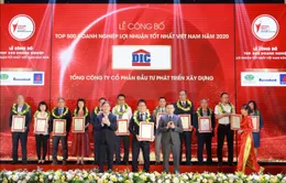 Tập đoàn DIC tiếp tục được vinh danh Top 500 Doanh nghiệp lợi nhuận tốt nhất Việt Nam năm 2020