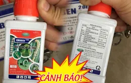 Bé 2 tuổi nhập viện vì uống nhầm thuốc trừ sâu