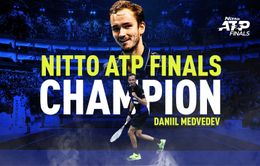 Vượt qua Thiem, Daniil Medvedev vô địch ATP Finals 2020