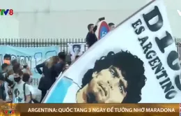 Argentina quốc tang 3 ngày để tưởng nhớ Maradona