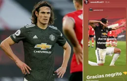 Cavani đối mặt án treo giò do phân biệt chủng tộc