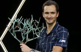 Daniil Medvedev vô địch giải quần vợt Paris Masters 2020