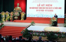 Kỷ niệm 100 năm ngày sinh Chủ tịch nước Lê Đức Anh