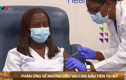 Phản ứng về những liều vaccine đầu tiên tại Mỹ