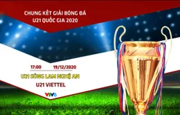 Chung kết U21 Quốc gia: SLNA - Viettel (17h00, trực tiếp trên VTV6)