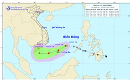 Bão số 14 giật cấp 10 và có khả năng mạnh thêm