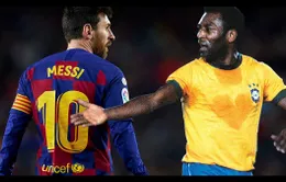 Pele nói gì khi bị Messi san bằng kỷ lục?