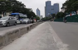 Mở làn ưu tiên xe bus BRT cho các phương tiện khác trên tuyến Hoàng Minh Giám - Vũ Hữu