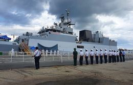 Tàu hải quân Ấn Độ INS KILTAN thăm TP Hồ Chí Minh