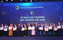 Trao Giải thưởng Môi trường Việt Nam và Giải thưởng Báo chí tài nguyên và môi trường