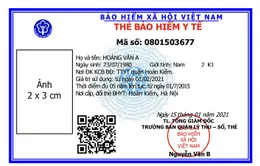 Từ 1/4/2021 sẽ sử dụng mẫu thẻ BHYT mới