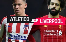 Lịch trực tiếp bóng đá Champions League giữa tuần này: Liverpool làm khách của Atletico