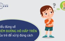 Hiểu đúng về viêm đường hô hấp trên của trẻ để xử lý đúng cách