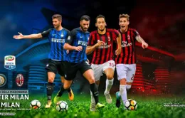 Lịch thi đấu và BXH Giải VĐQG Italia, Serie A vòng 23: Tâm điểm derby Milan