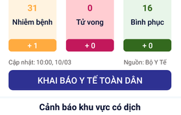 Hướng dẫn 10 bước khai báo y tế qua app NCOVI trên di động