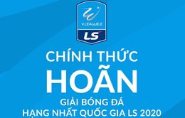 Hoãn tổ chức giải bóng đá Hạng nhất Quốc gia LS 2020