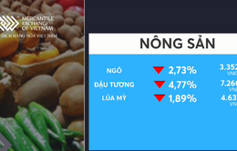 Giá nông sản giảm mạnh