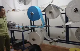 Bình Phước: Phát hiện xưởng sản xuất khẩu trang không giấy phép